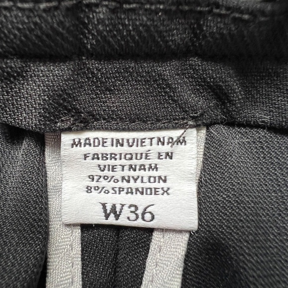 FootJoy FJ Shorts Mens 36 Black 8" Golf Casual Performance Stretch Preppy Logo - Picture 5 of 7